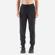 Pantalon de jogging alergare respirabil Kiprun run 500 dry negru Damă