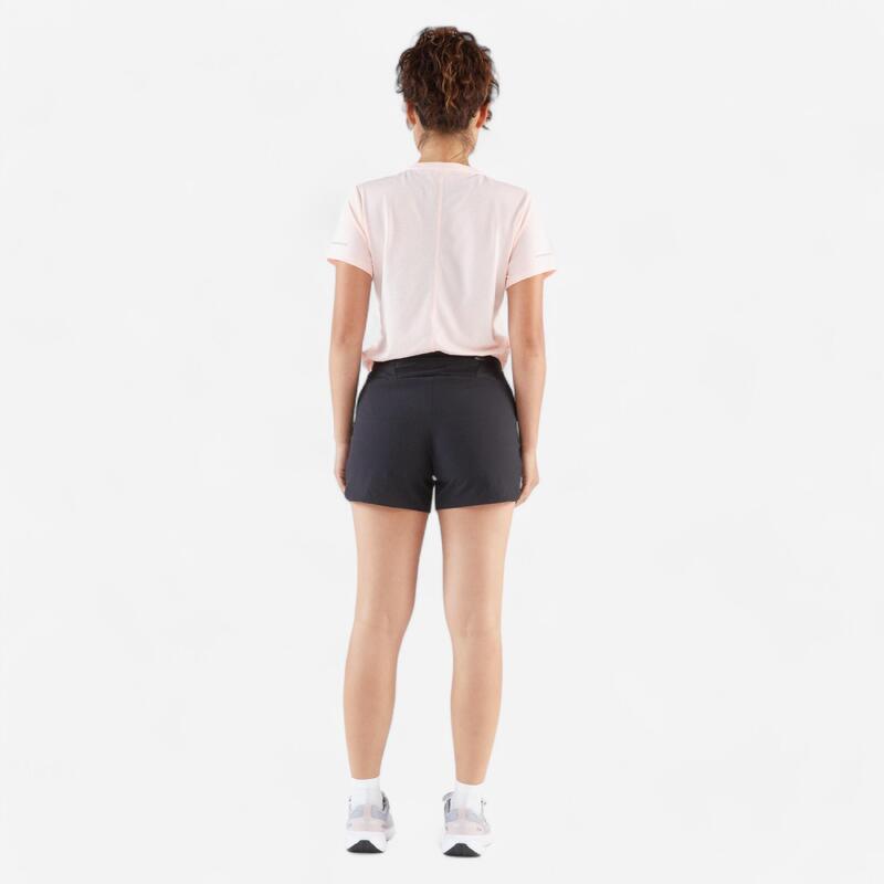 Short running Femme - KIPRUN Run 100 noir