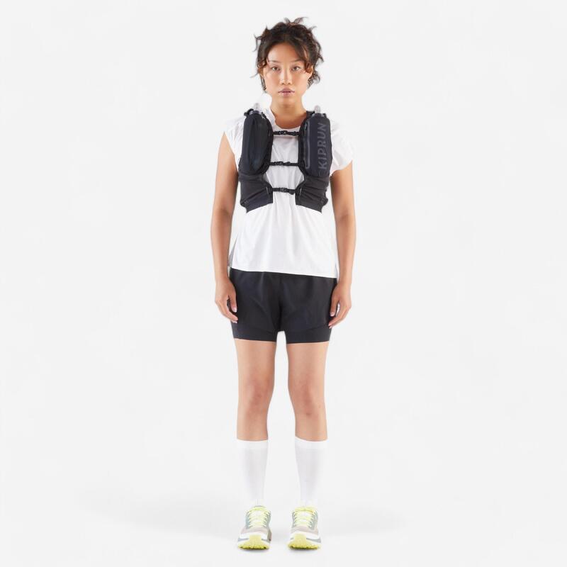 Kamizelka do biegania w terenie unisex Kiprun 900 Race 5 l na softflaski