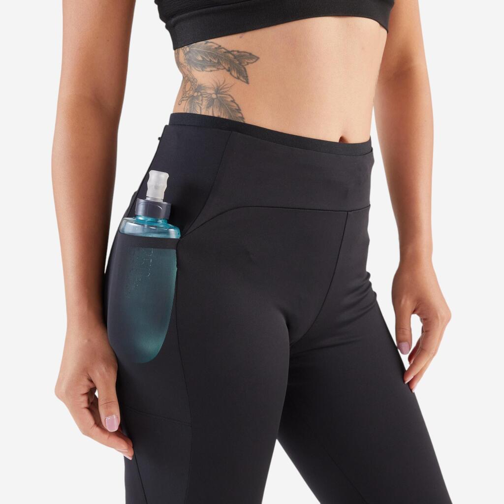 Legging running Femme - KIPRUN Run 500 Confort noir