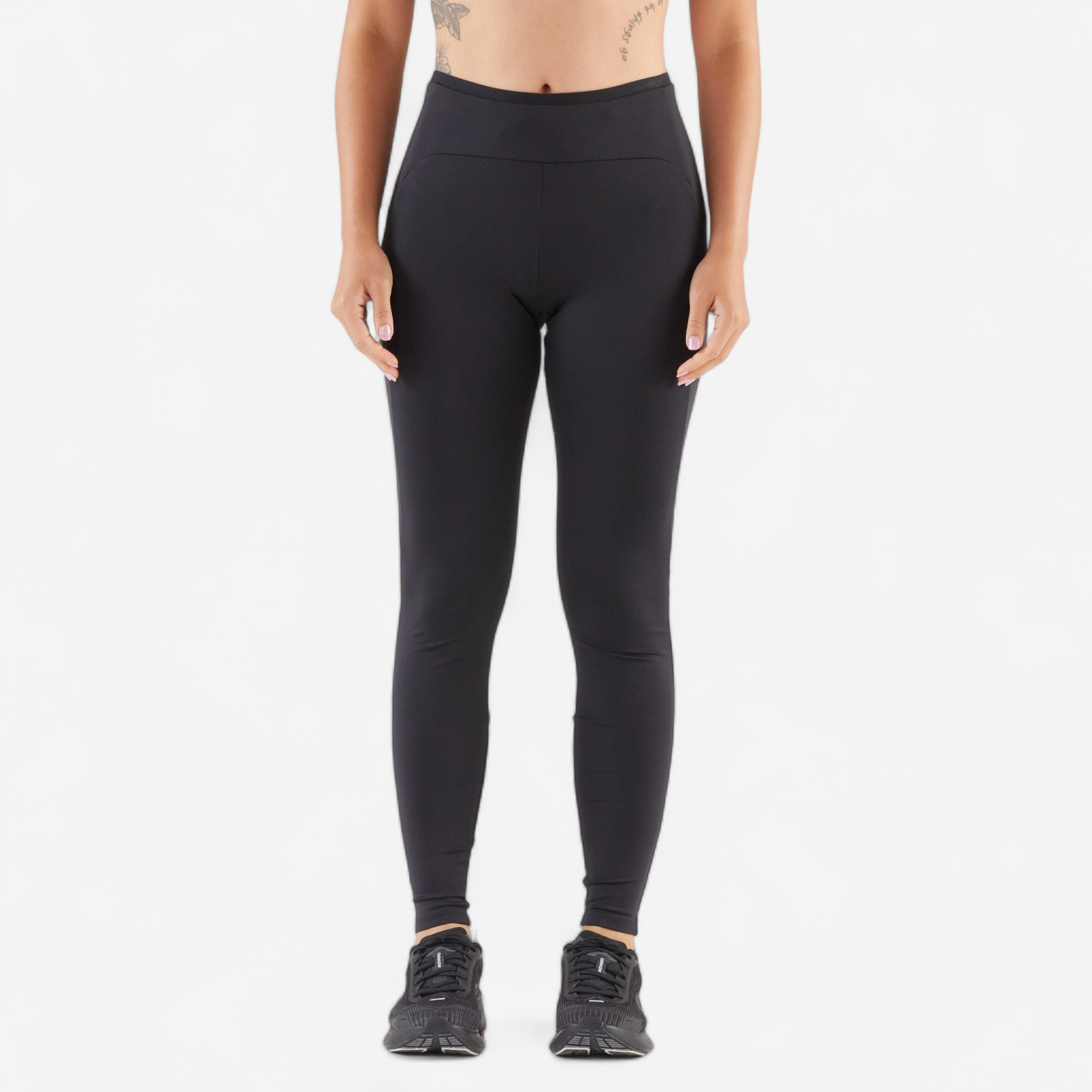 Legging running femme - kiprun run 500 confort noir - Textile athlétisme - KIPRUN- Clubs - Entreprises - Collectivités - Associations