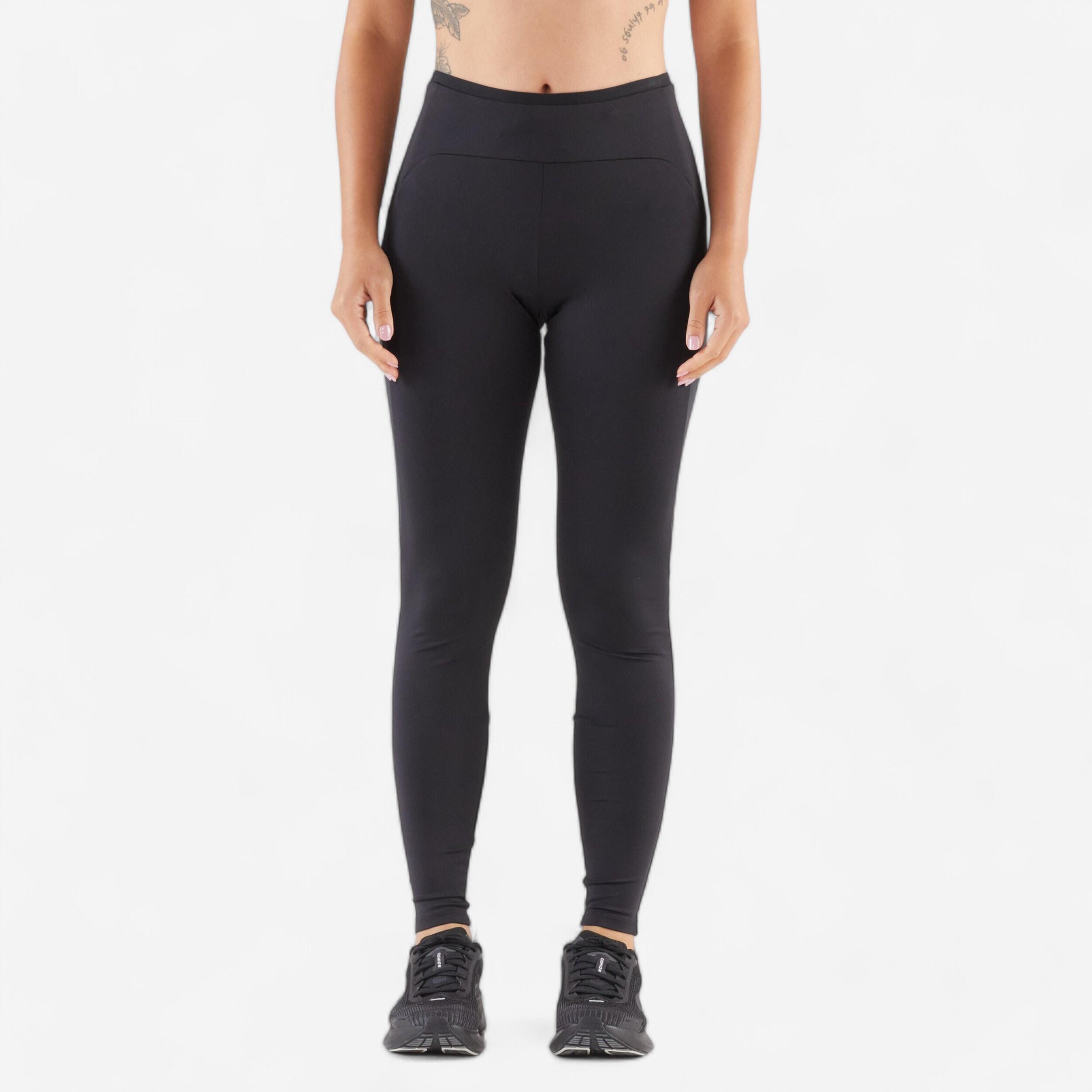 Legging de course à pied femme avec 3 poches, Run 500 - KIPRUN