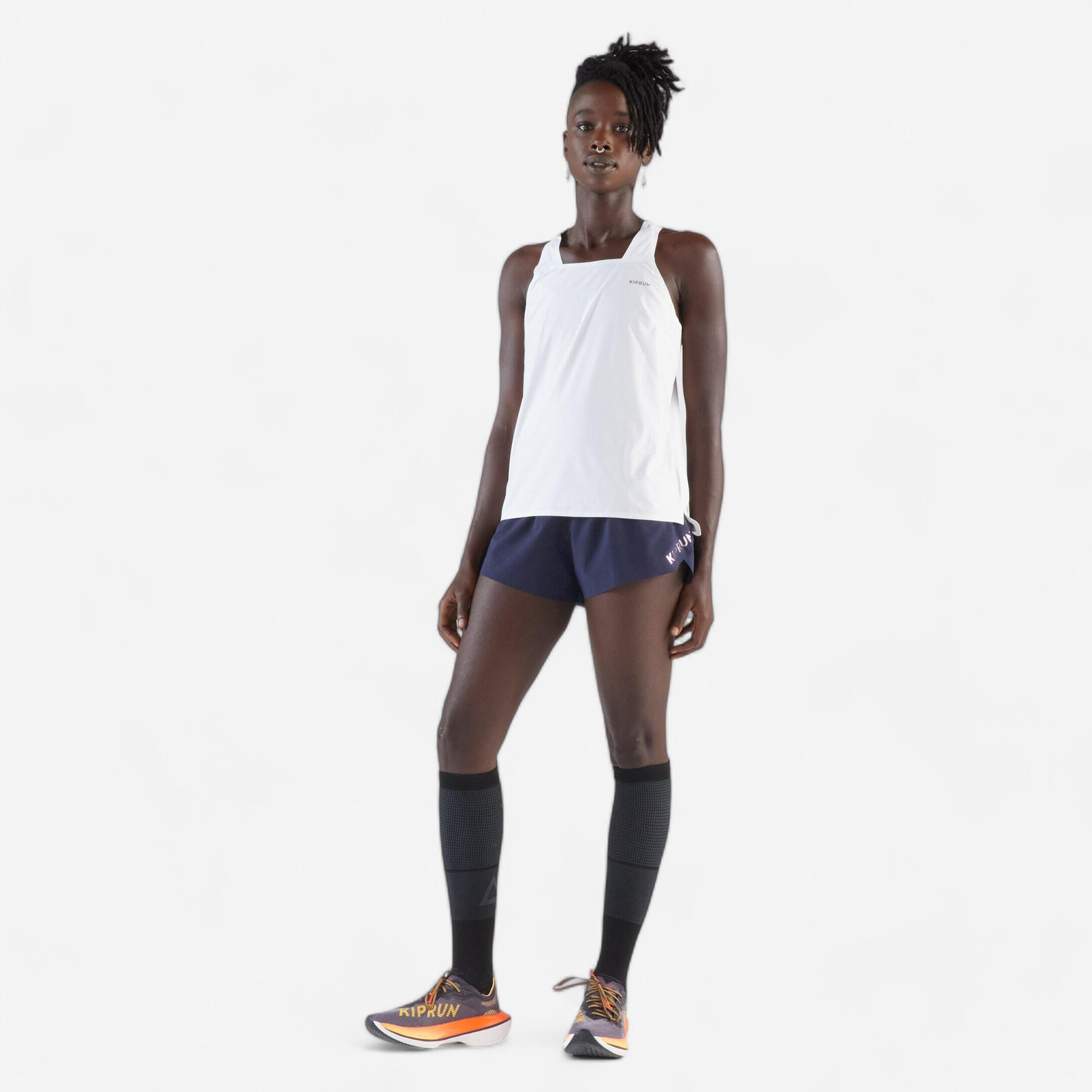 Hardloopsinglet voor dames Run 900 Light wit 5/6