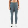 Women's Running Leggings - KIPRUN Run 500 Comfort dark khaki