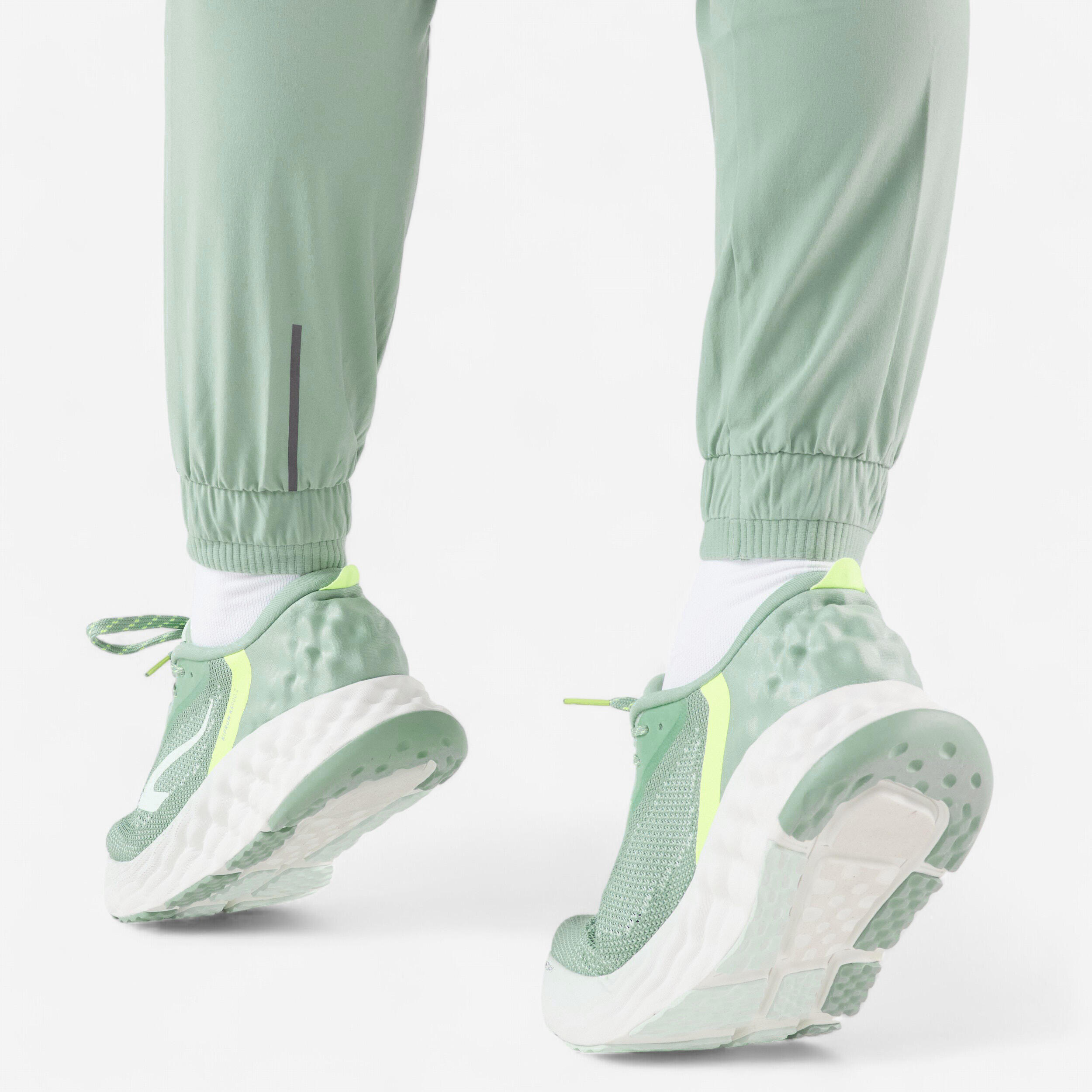 Pantalon de course respirant femme - Run 500 Dry dry vert - KIPRUN