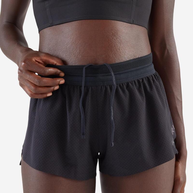 Short running & trail léger Femme - KIPRUN Run 900 Light noir