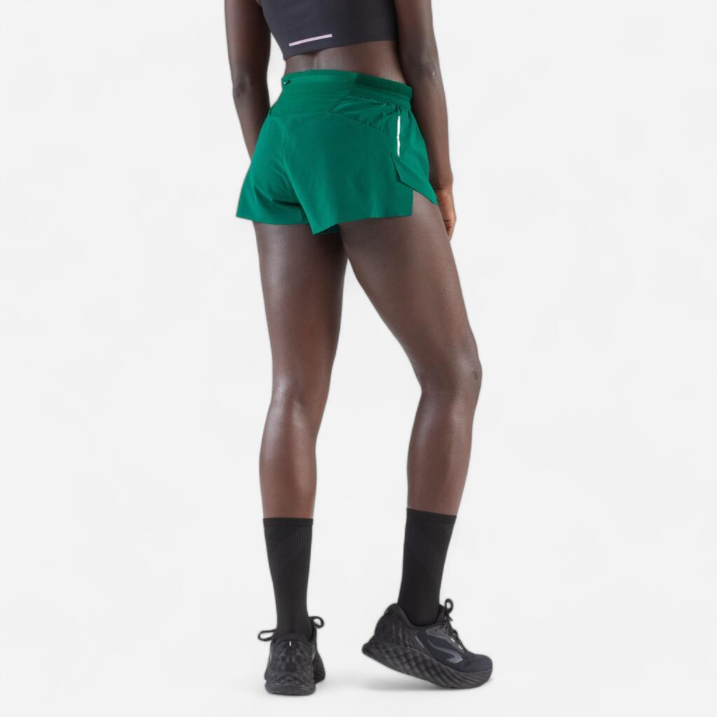 Ženske lahke kratke hlače - KIPRUN Run 900 Light - vijolična