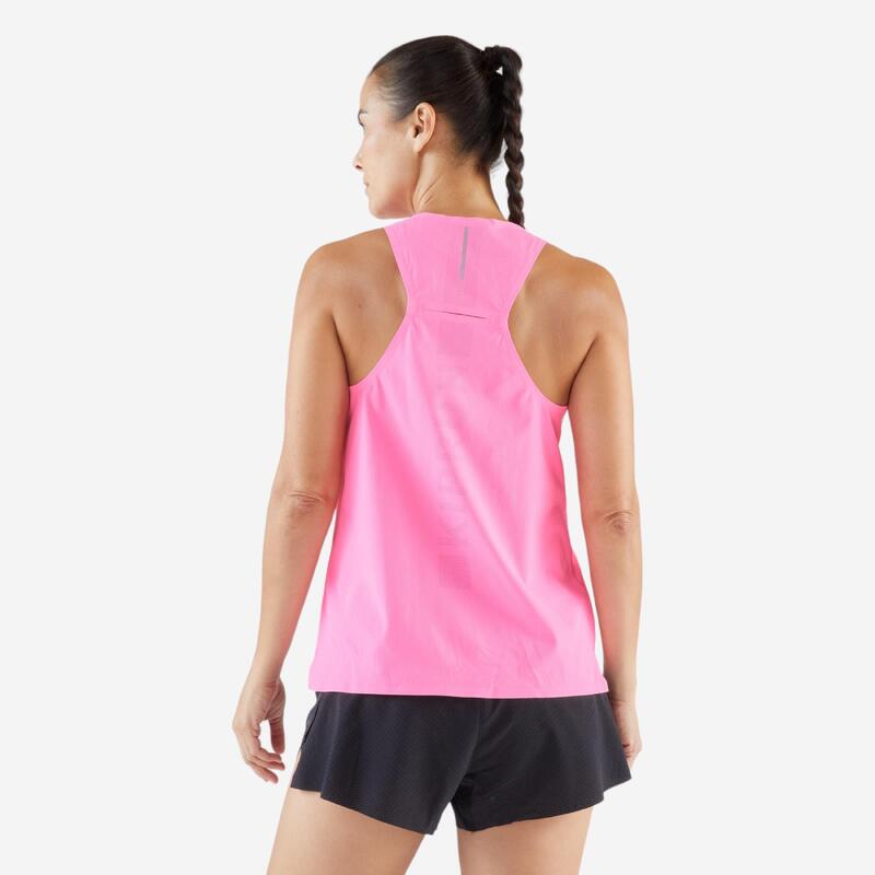 Débardeur de Running léger Femme - KIPRUN Run 900 Light rose