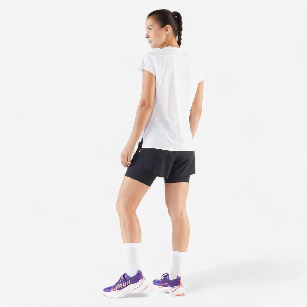 Ženska lahka tekaška majica Kiprun Run 900 Light Replika OBVIOUS - bež