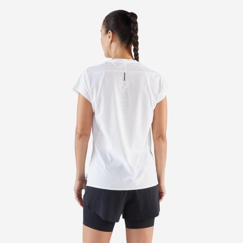 Ženska lahka tekaška majica Kiprun Run 900 Light Replika OBVIOUS - bež