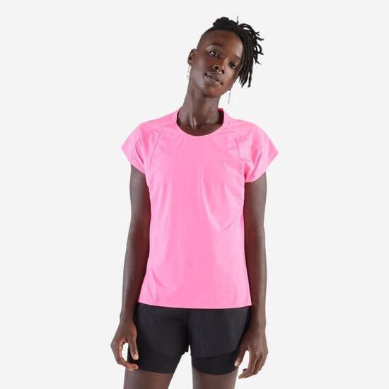Camiseta Running ligera Mujer - KIPRUN Run 900 Light violeta