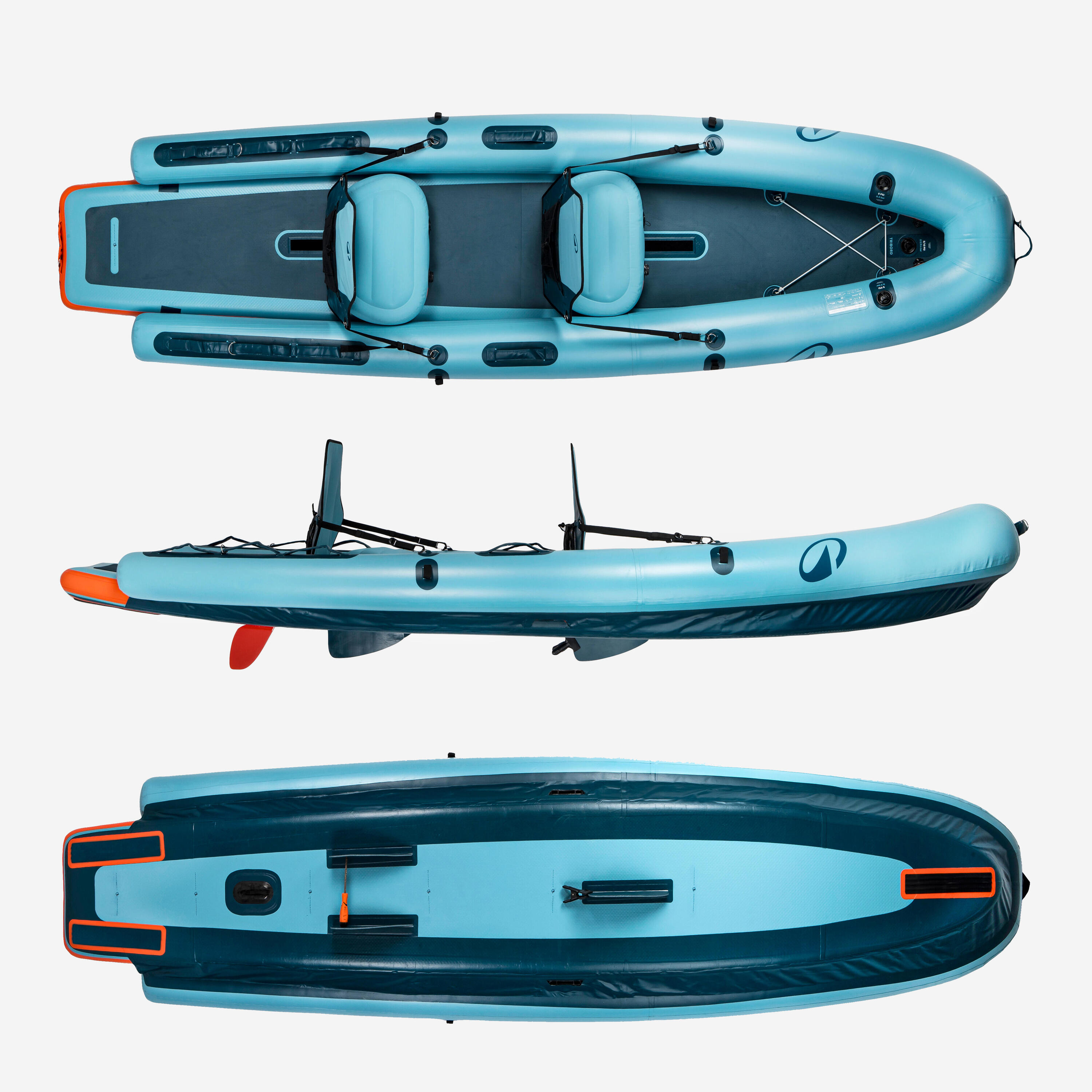 Canoa kayak insuflável robusto ideal para aluguer - 4/13