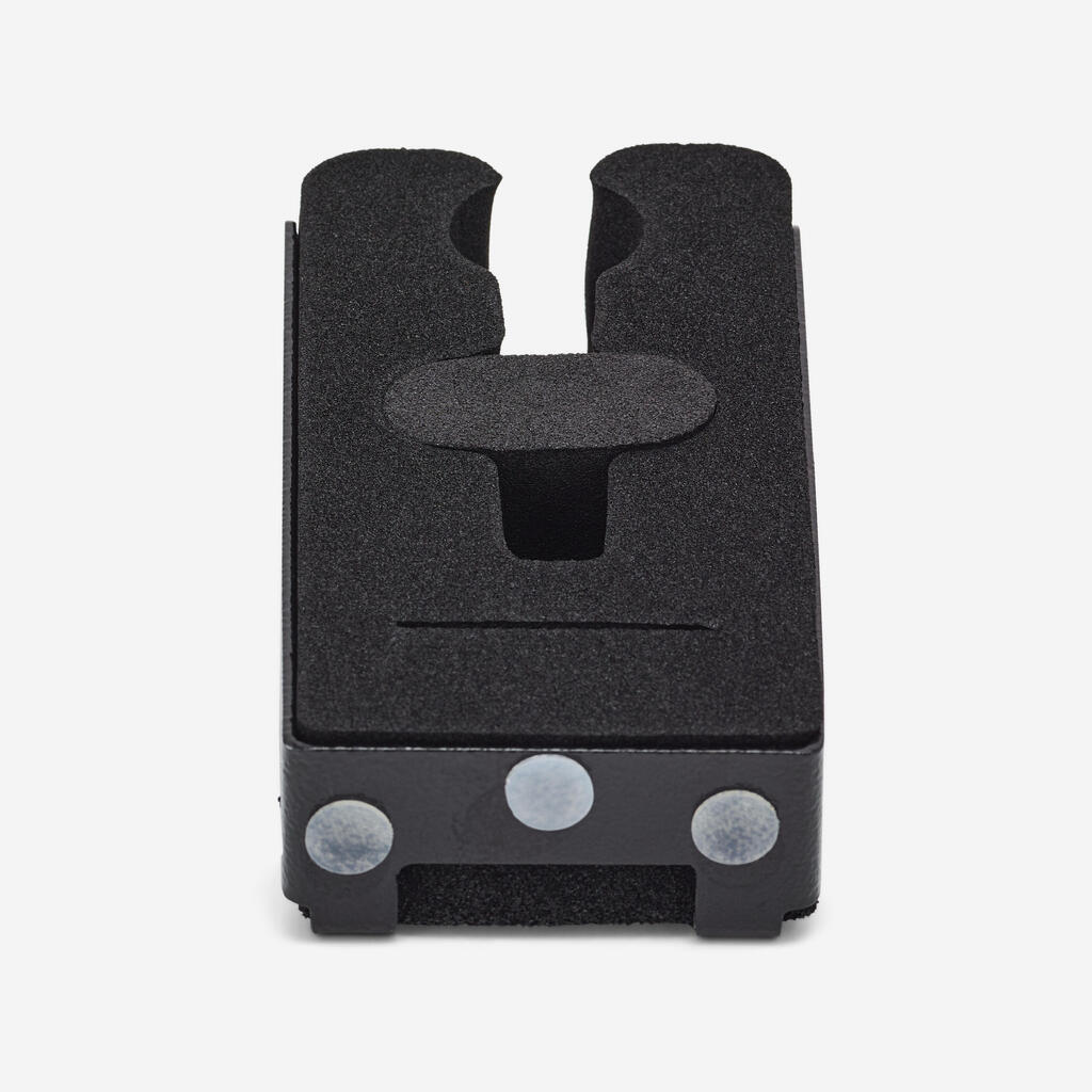 Long gun holder for modular cabinets