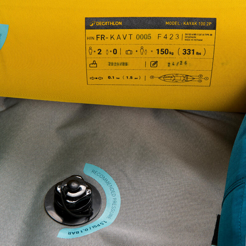 Set caiac-canoe 100 Essential 1/2 locuri