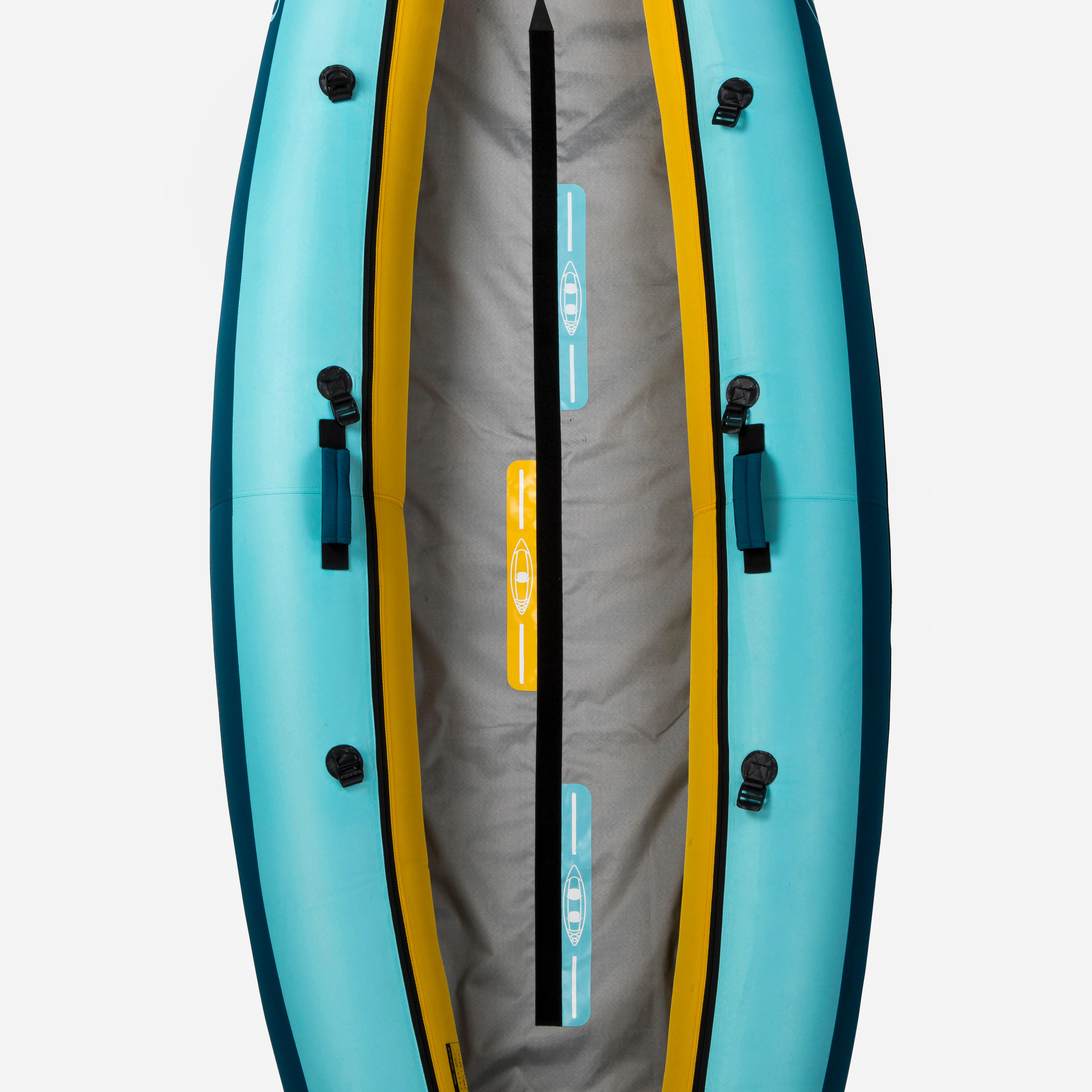 1- or 2-Person Inflatable Kayak Pack, 100 - TRIBORD