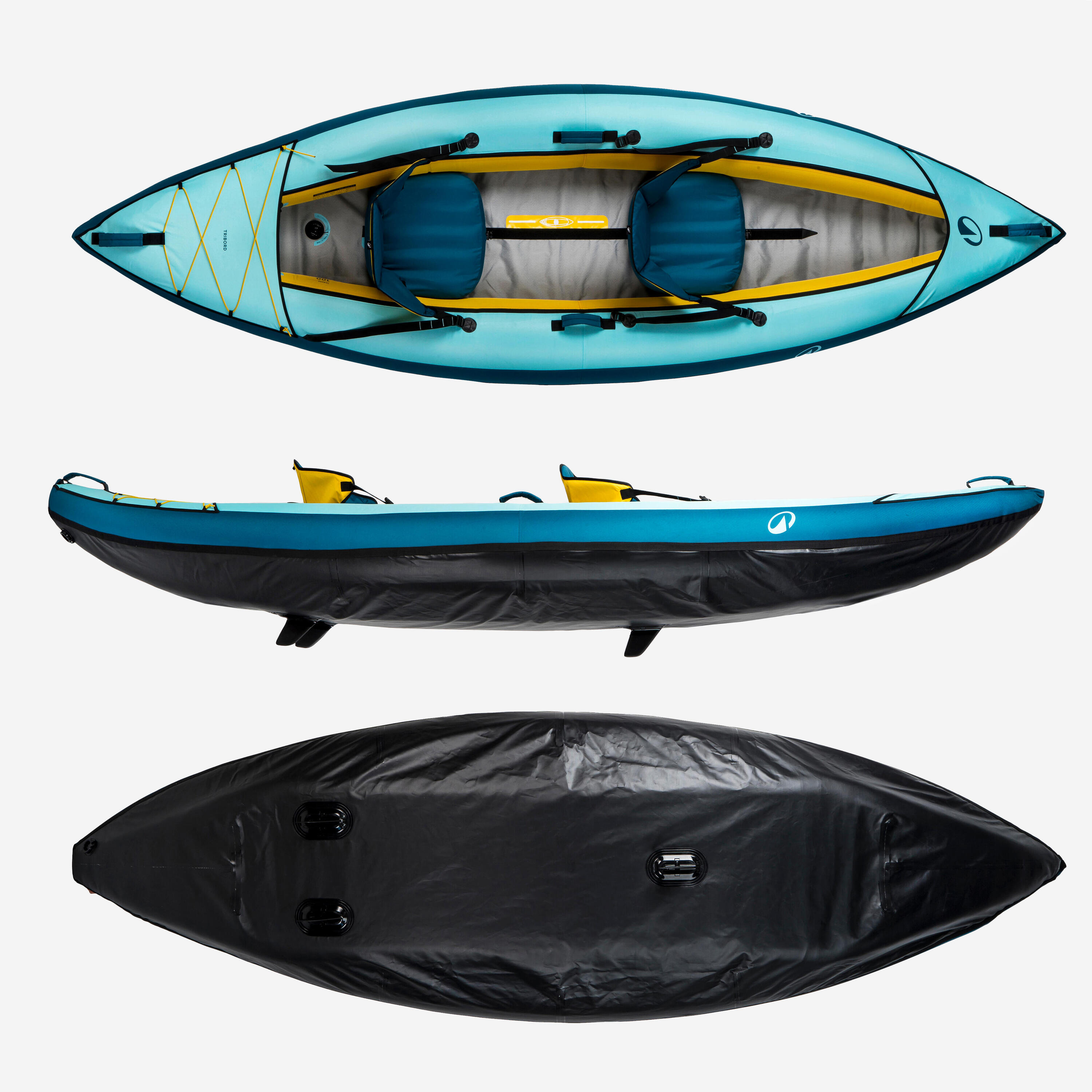 TRIBORD Kajak Set 1-/2-Sitzer - 100  2/36