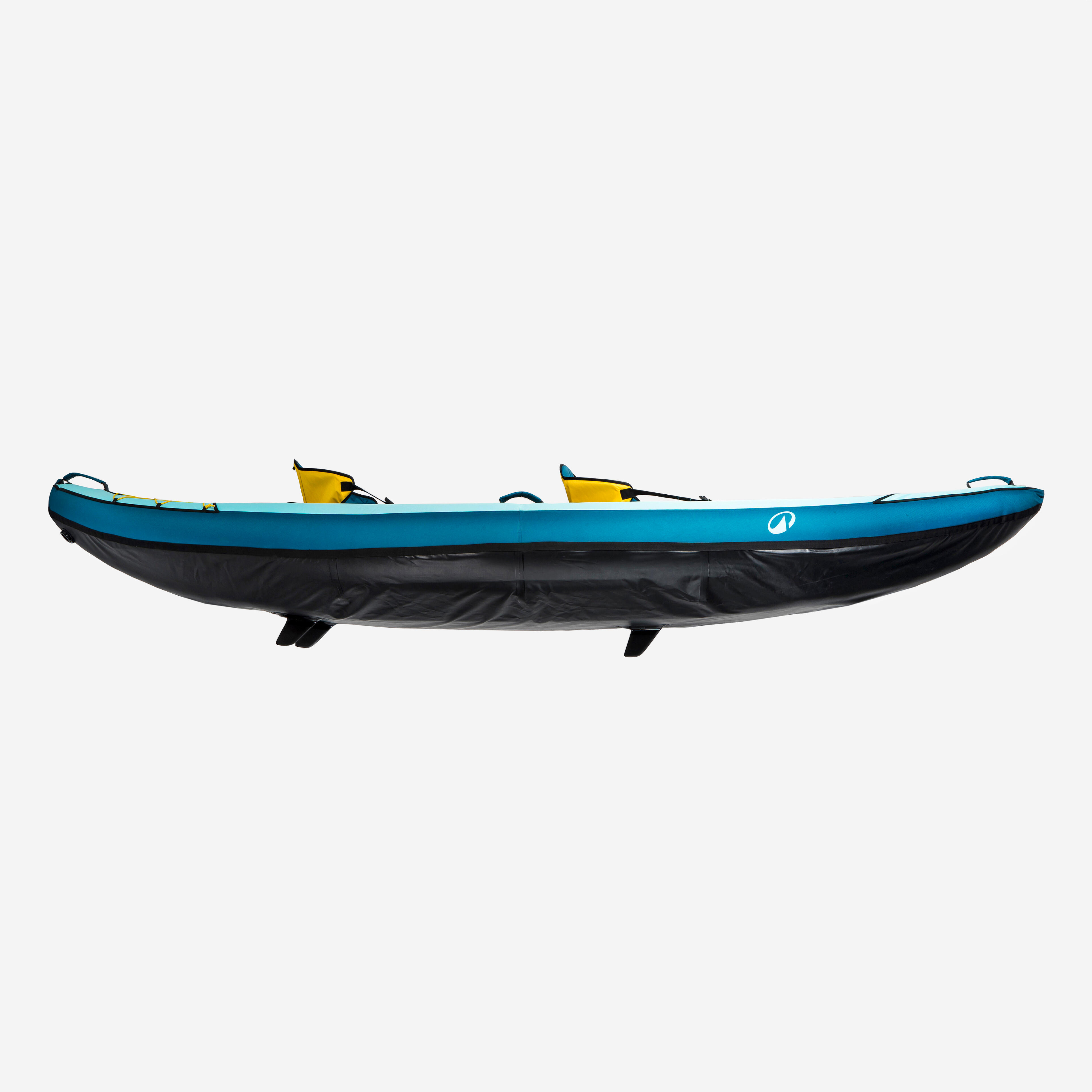 1- or 2-Person Inflatable Kayak Pack, 100 - TRIBORD