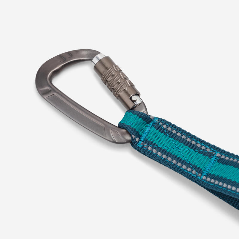 Laisse chien outdoor 500 bleue