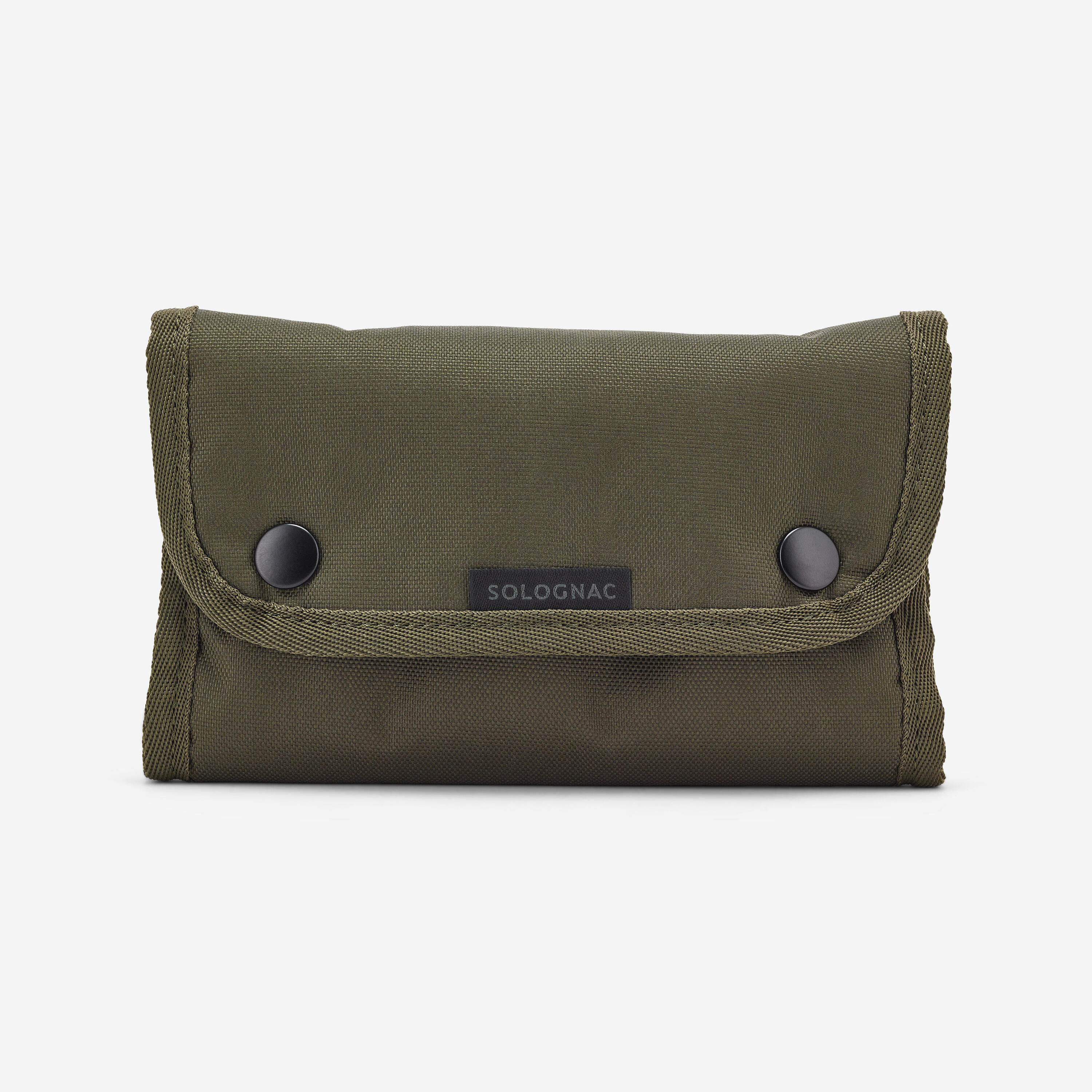 Bolsa Portabalas Rifle Caza Solognac 20 Balas Verde 1/3