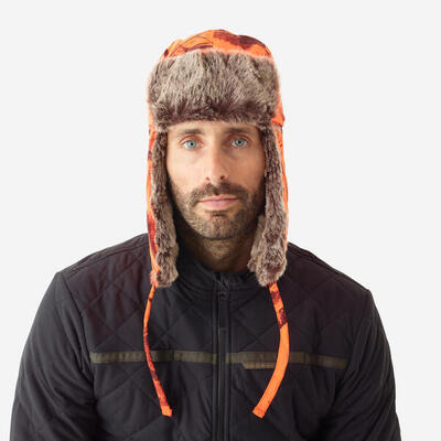 Jagdmütze Chapka warm Treemetic orange