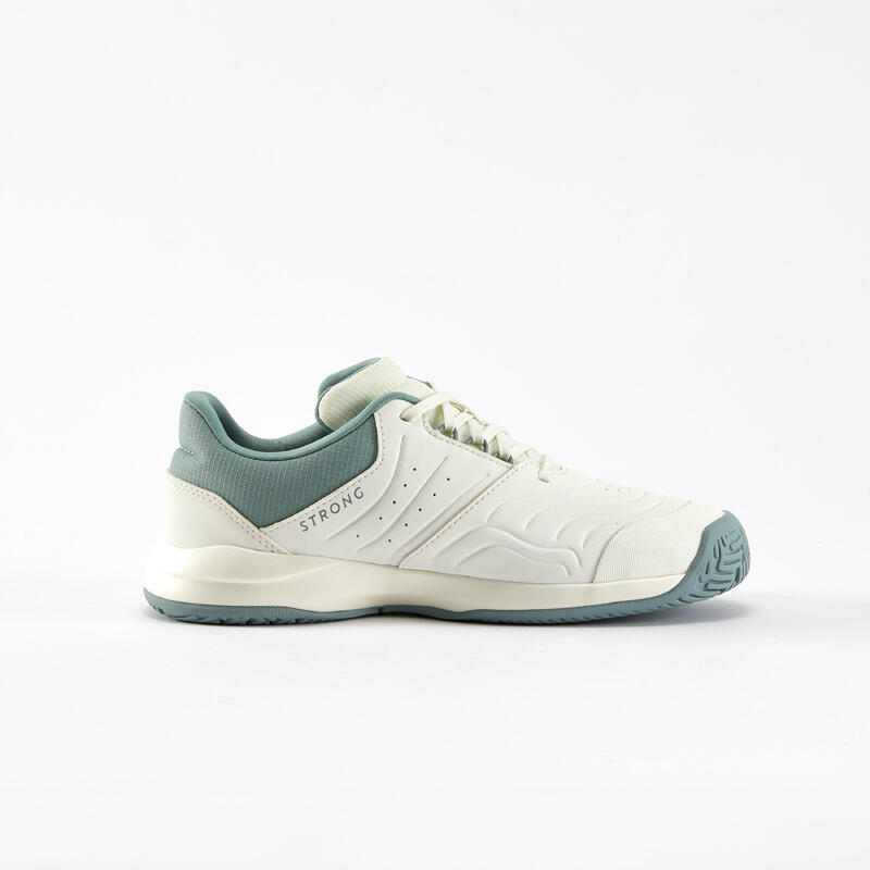 Chaussure de Tennis Junior à lacet - TS STRONG Jr Blanc Argile