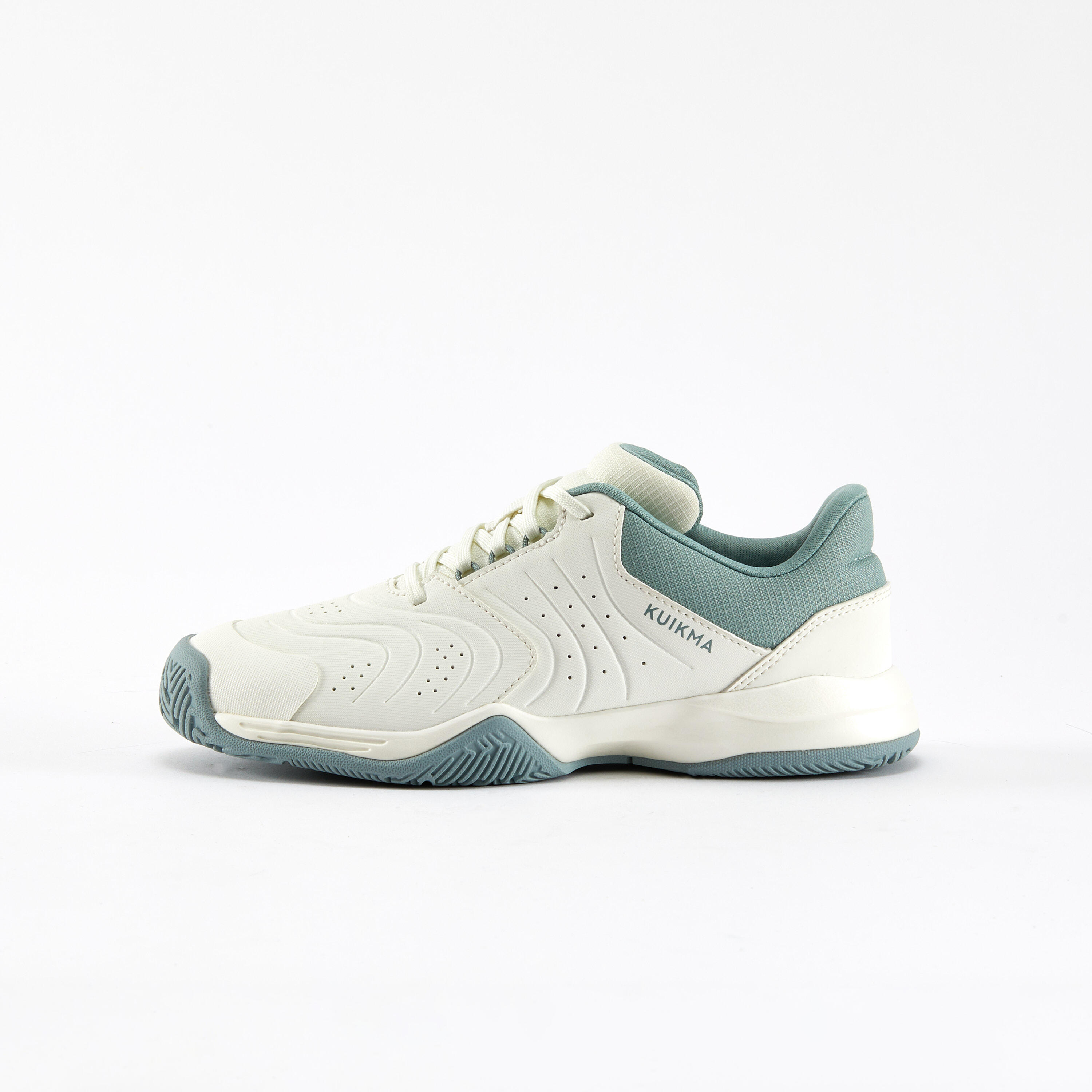 Kids' Lace-Up Tennis Shoes TS Strong - Clay White