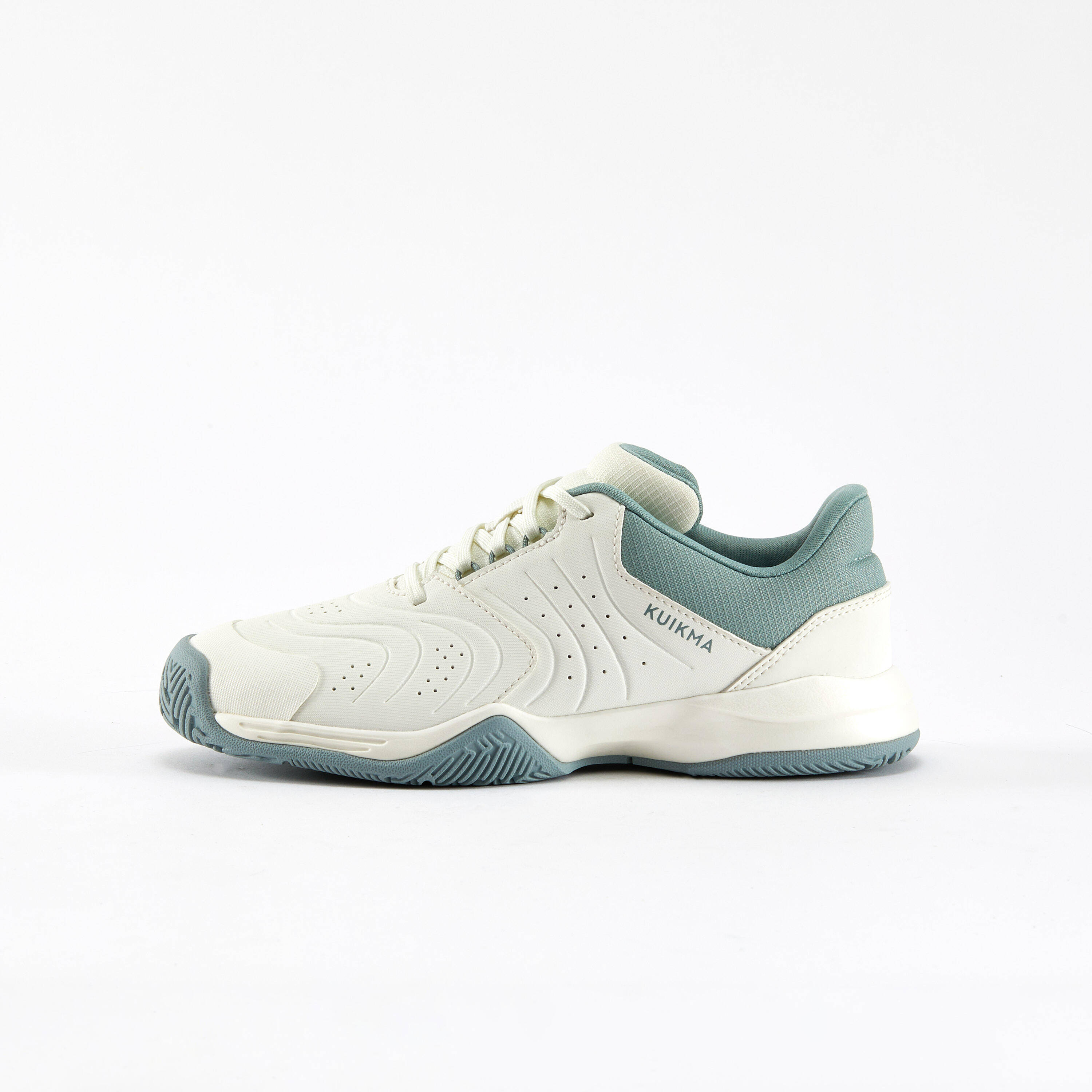 Kids' Lace-Up Tennis Shoes TS Strong - Clay White -  1
