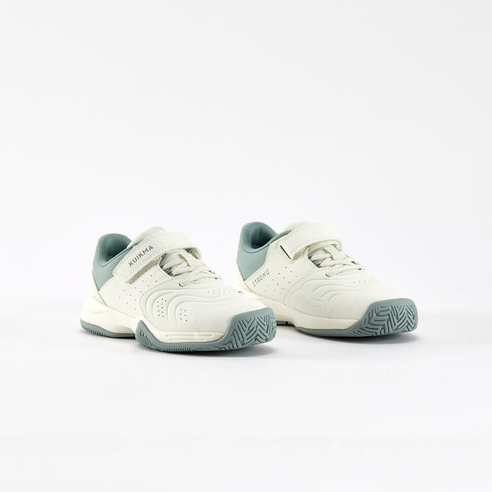 Buty tenisowe dla dzieci Artengo TS Strong KD na rzepy