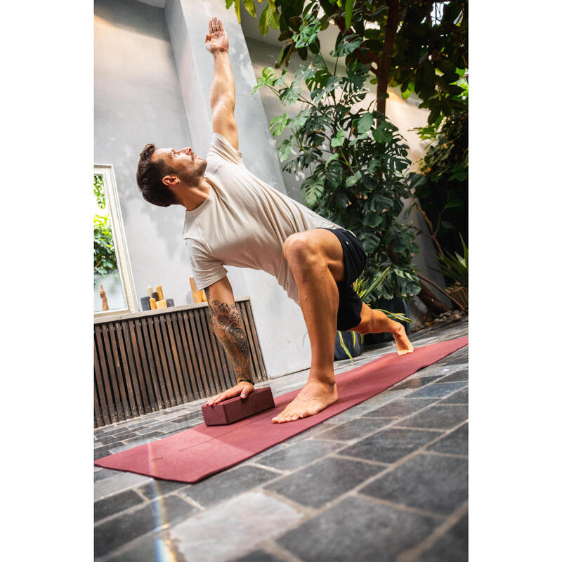 Yogamatte Einsteiger 180 cm x 58 cm x 5 mm, braun