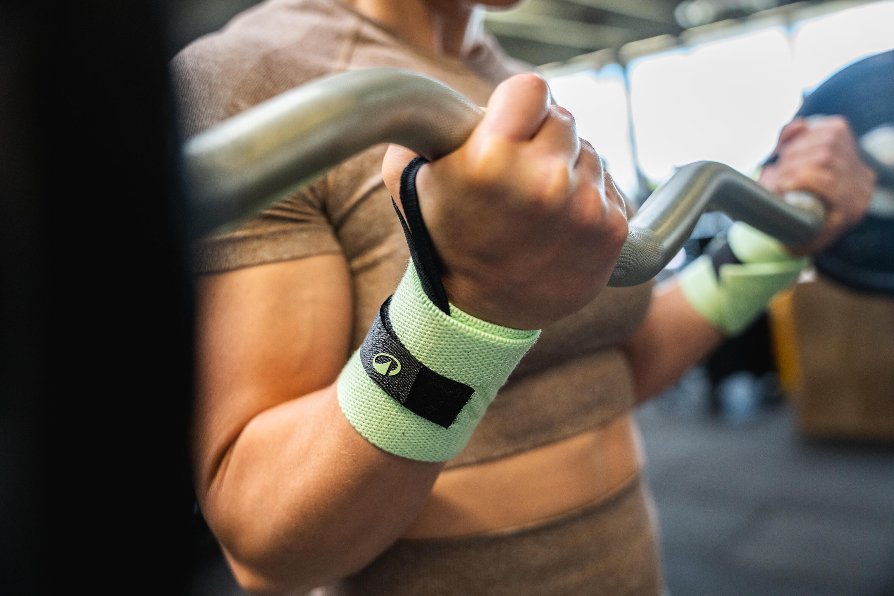 Poignet de force musculation, vert 8/12