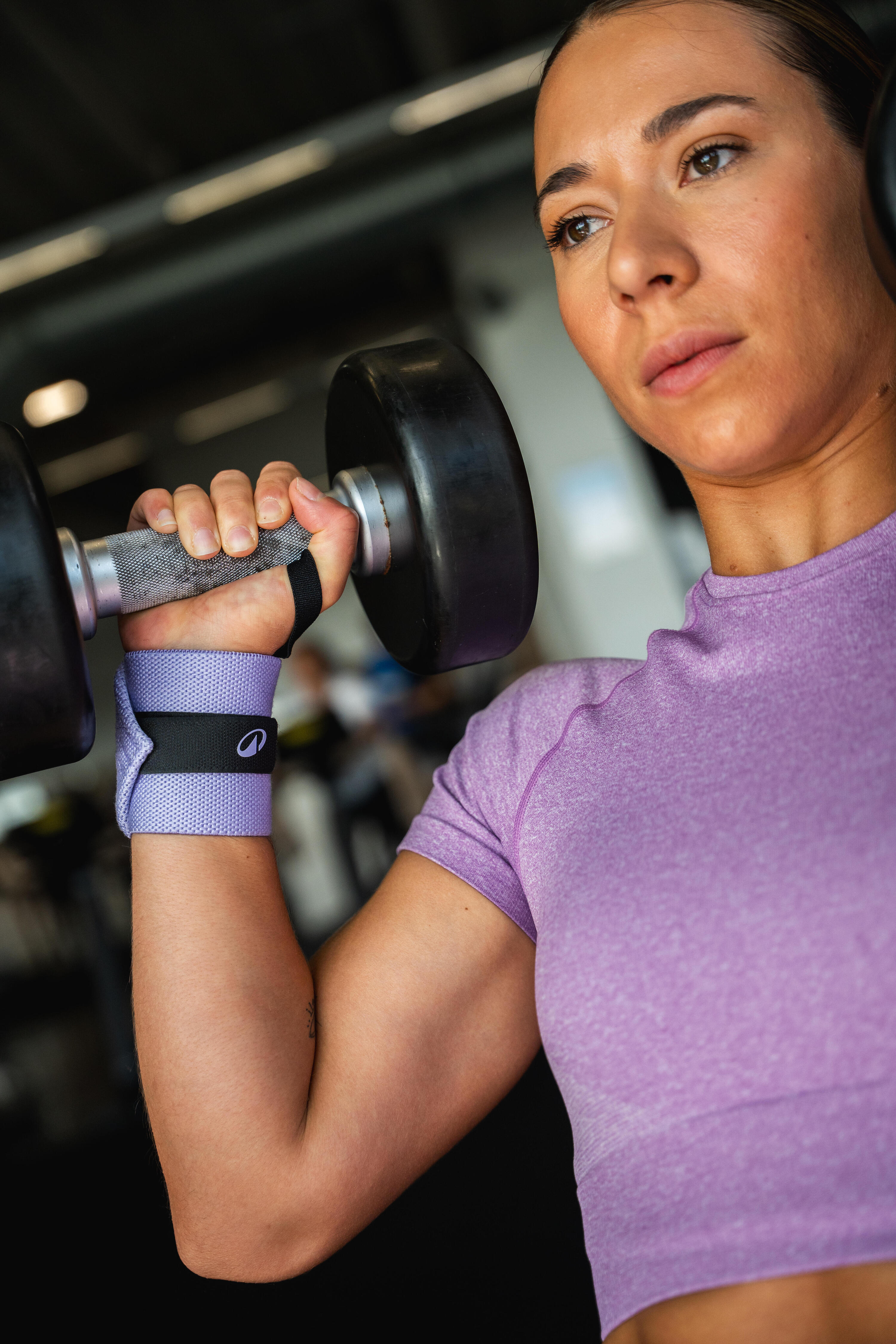 Handgelenkbandagen Fitness - lila 9/9