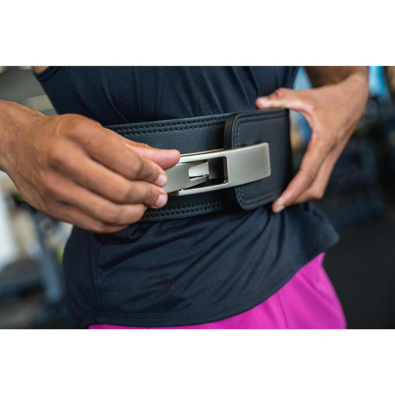 Ceinture de powerlifting musculation à levier