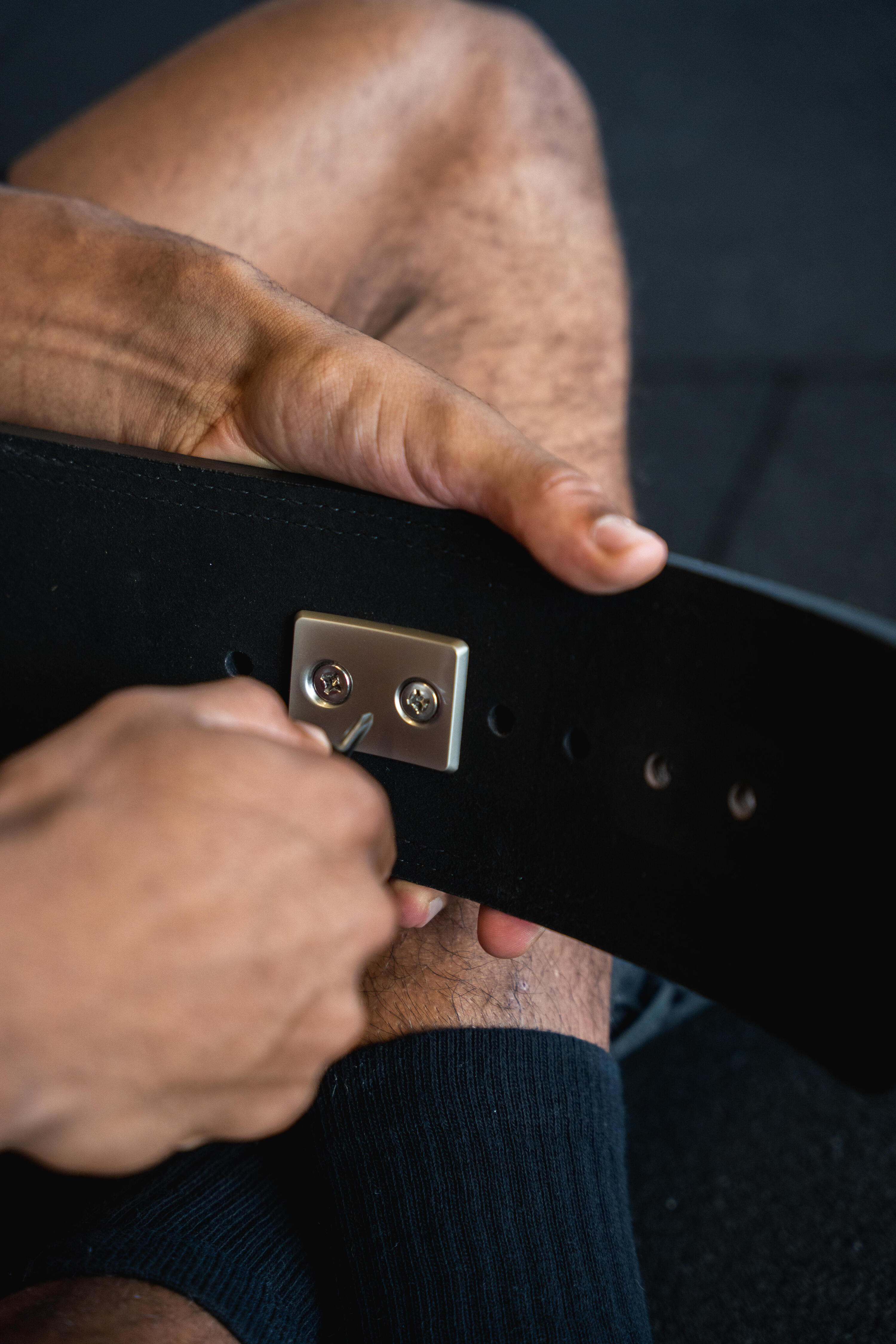 Ceinture de powerlifting musculation à levier 15/15