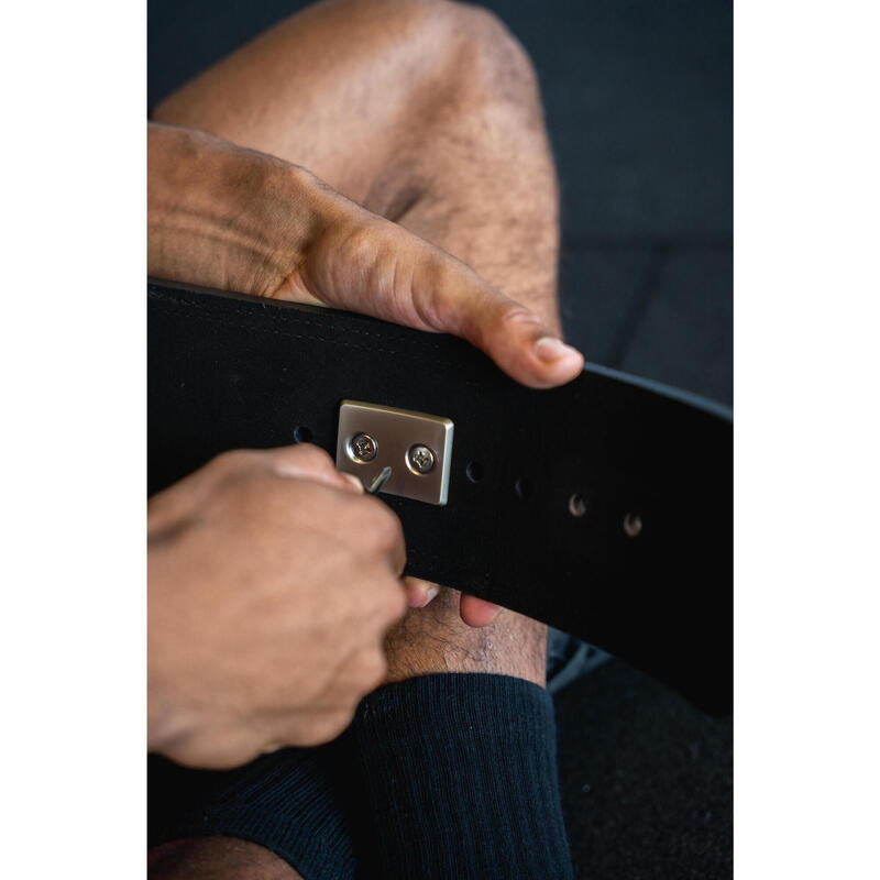 Ceinture de powerlifting musculation à levier