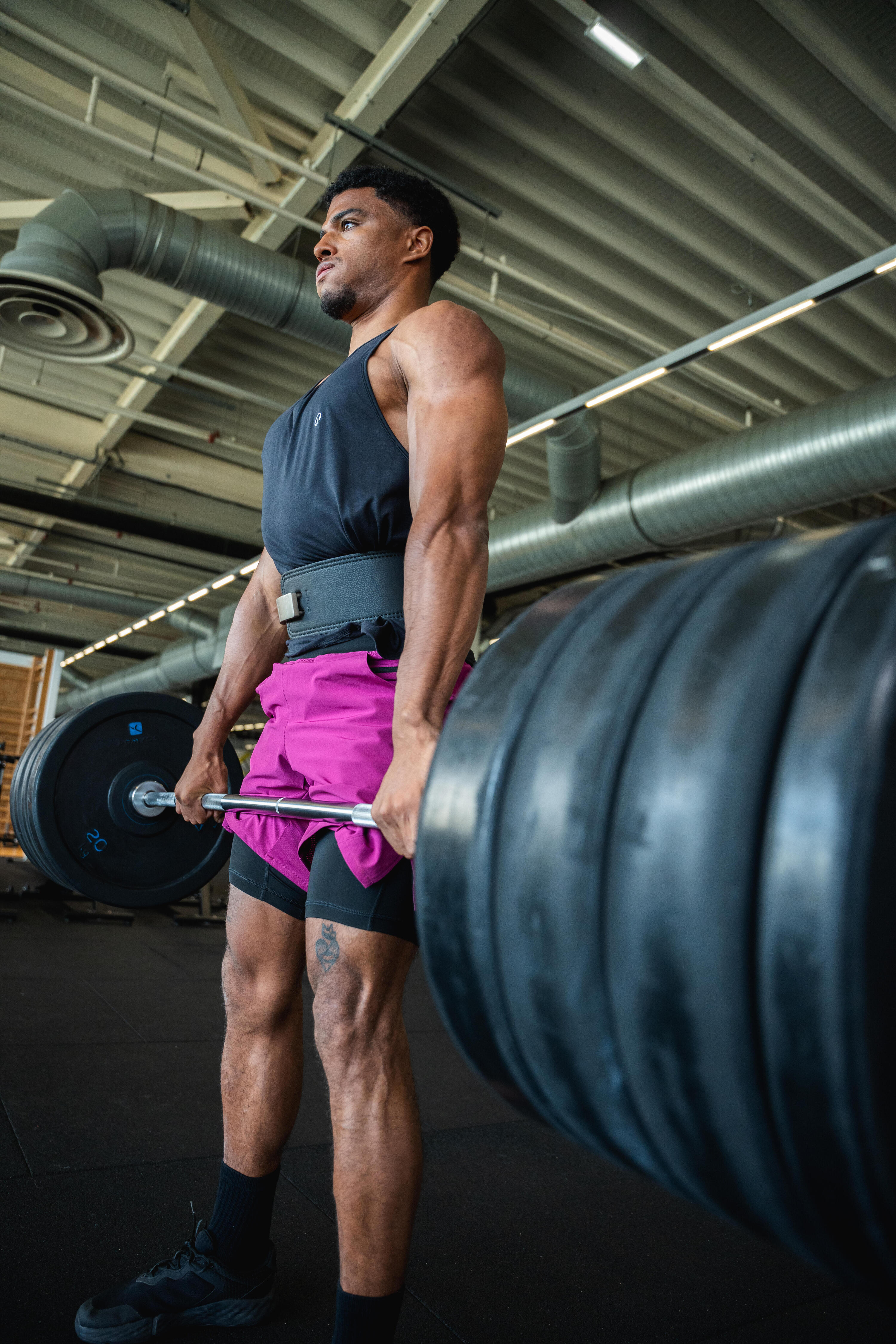 Ceinture de powerlifting musculation à levier 12/15