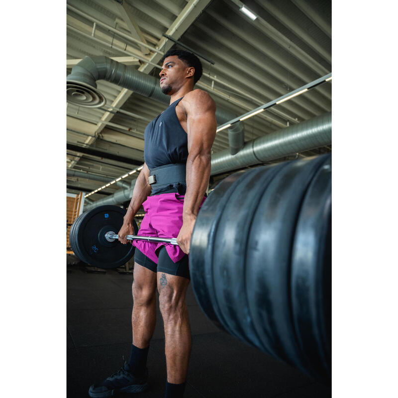 Ceinture de powerlifting musculation à levier