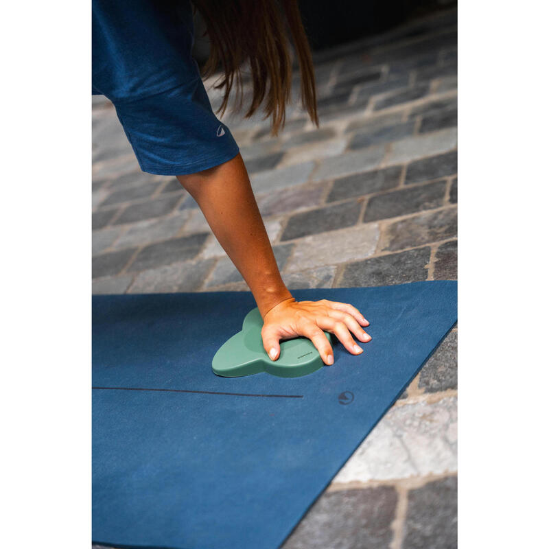 Pad de yoga pour genoux et poignets, vert