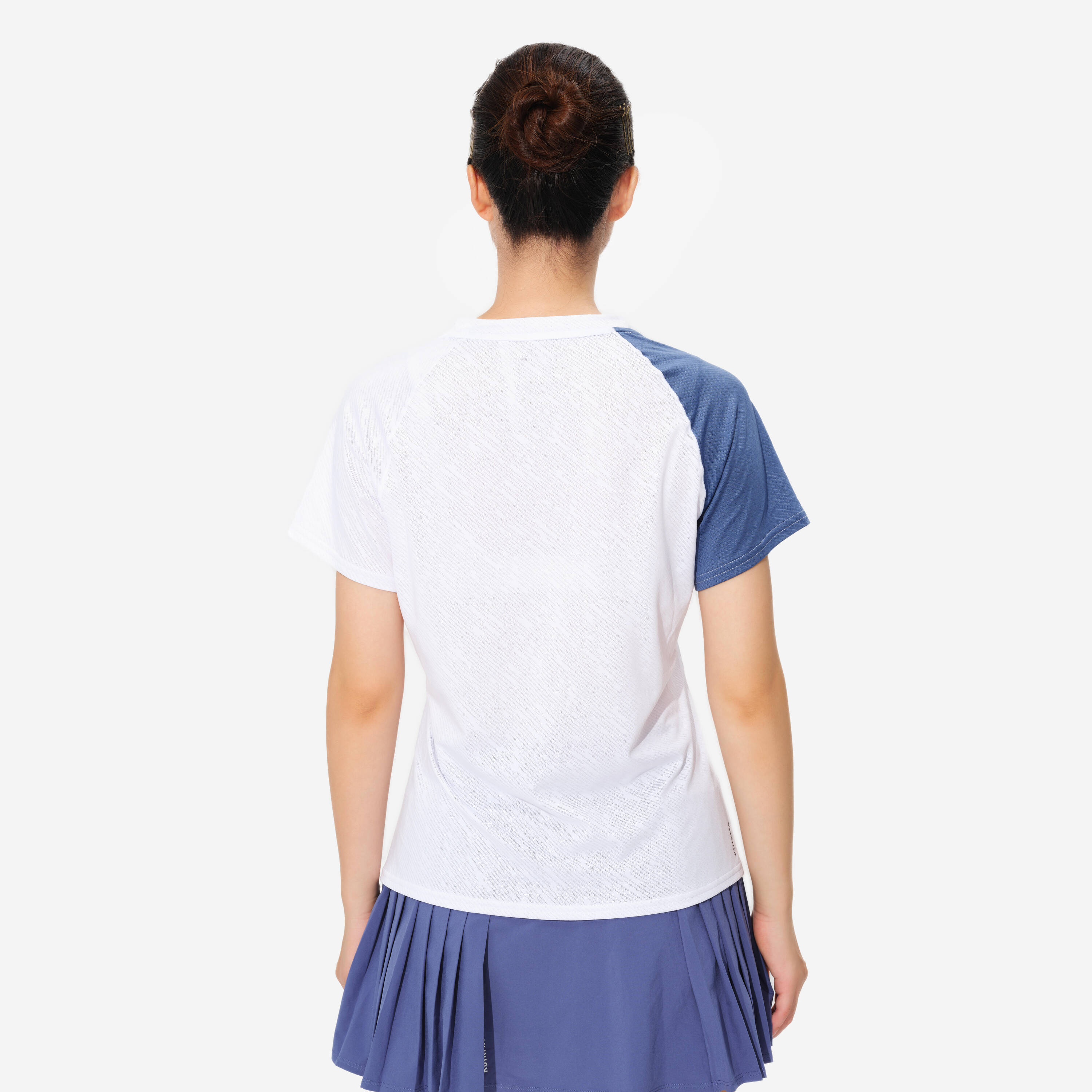 LITE Badminton T-shirt 560 Women Storm White -  4