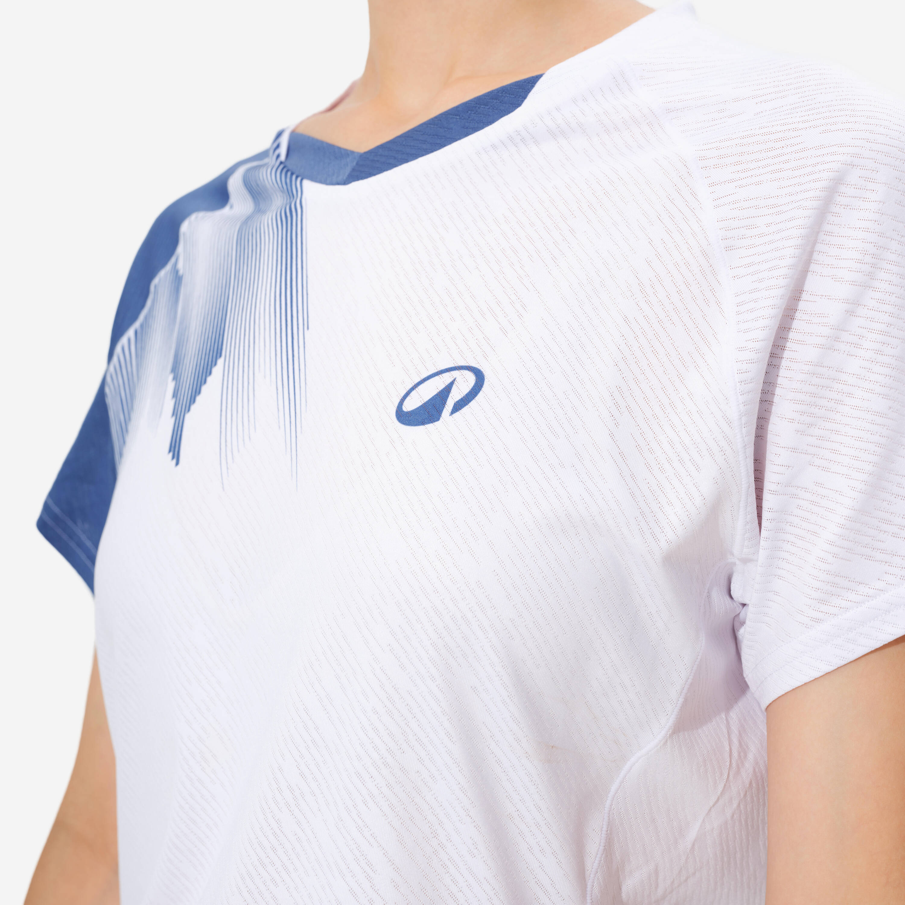 LITE Badminton T-shirt 560 Women Storm White -  5