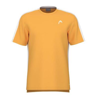 Maglia adulto padel e tennis Head SLICE giallo ocra