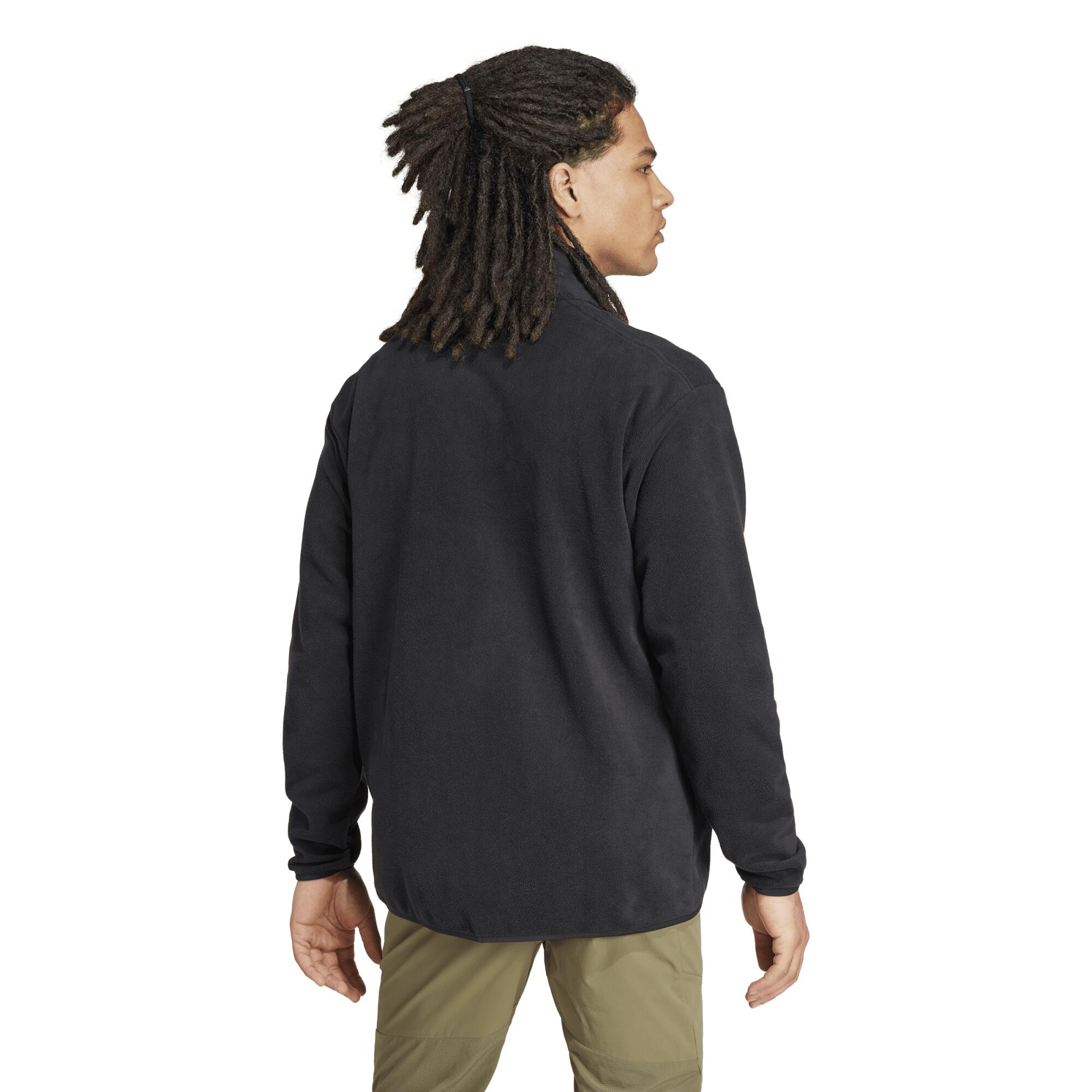 Forro polar de montaña y trekking Hombre Adidas Negro 3/6