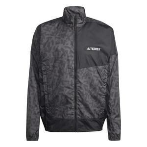 Chaqueta de trail running Hombre adidas gris