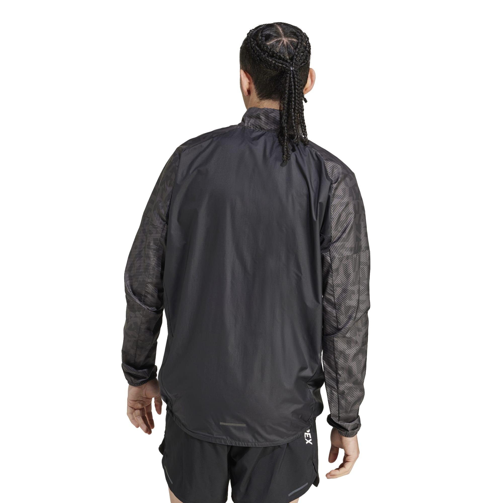 Chaqueta de trail running Hombre adidas gris 5/14