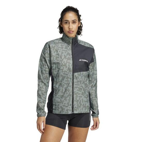 Cortavientos de montaña y trekking perlante Mujer adidas Terrex