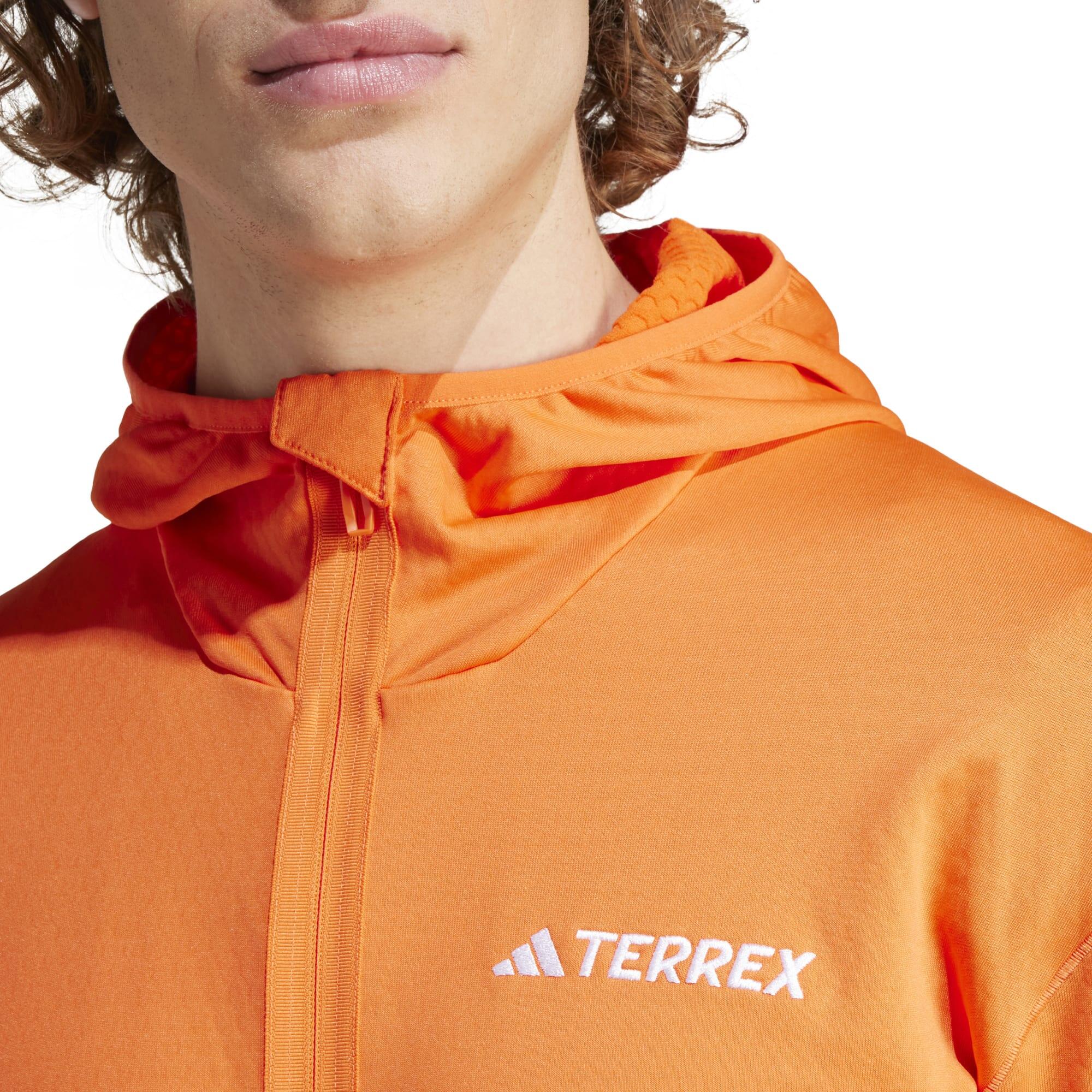 Chaqueta montaña y trekking Hombre adidas naranja 4/7