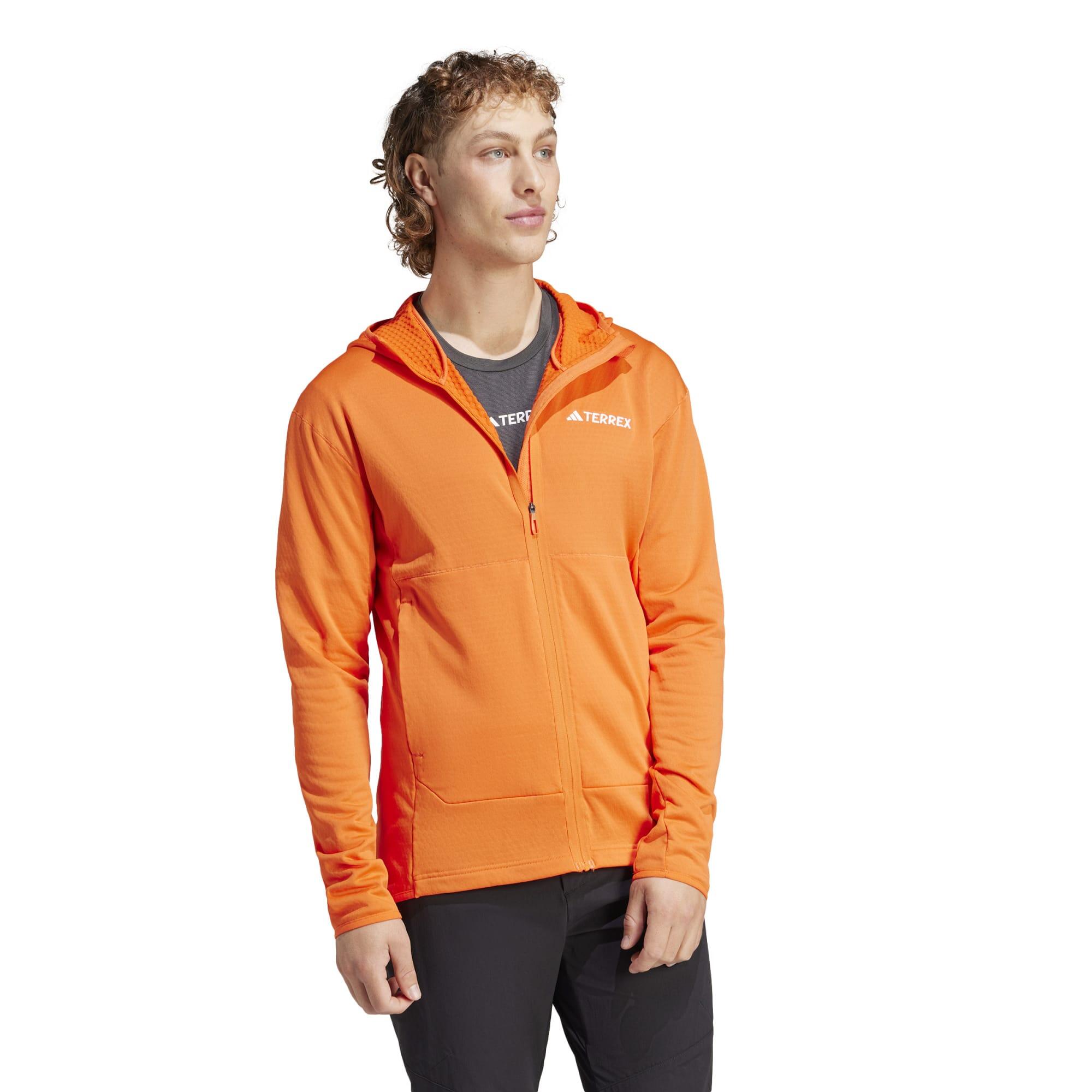 Chaqueta montaña y trekking Hombre adidas naranja 3/7