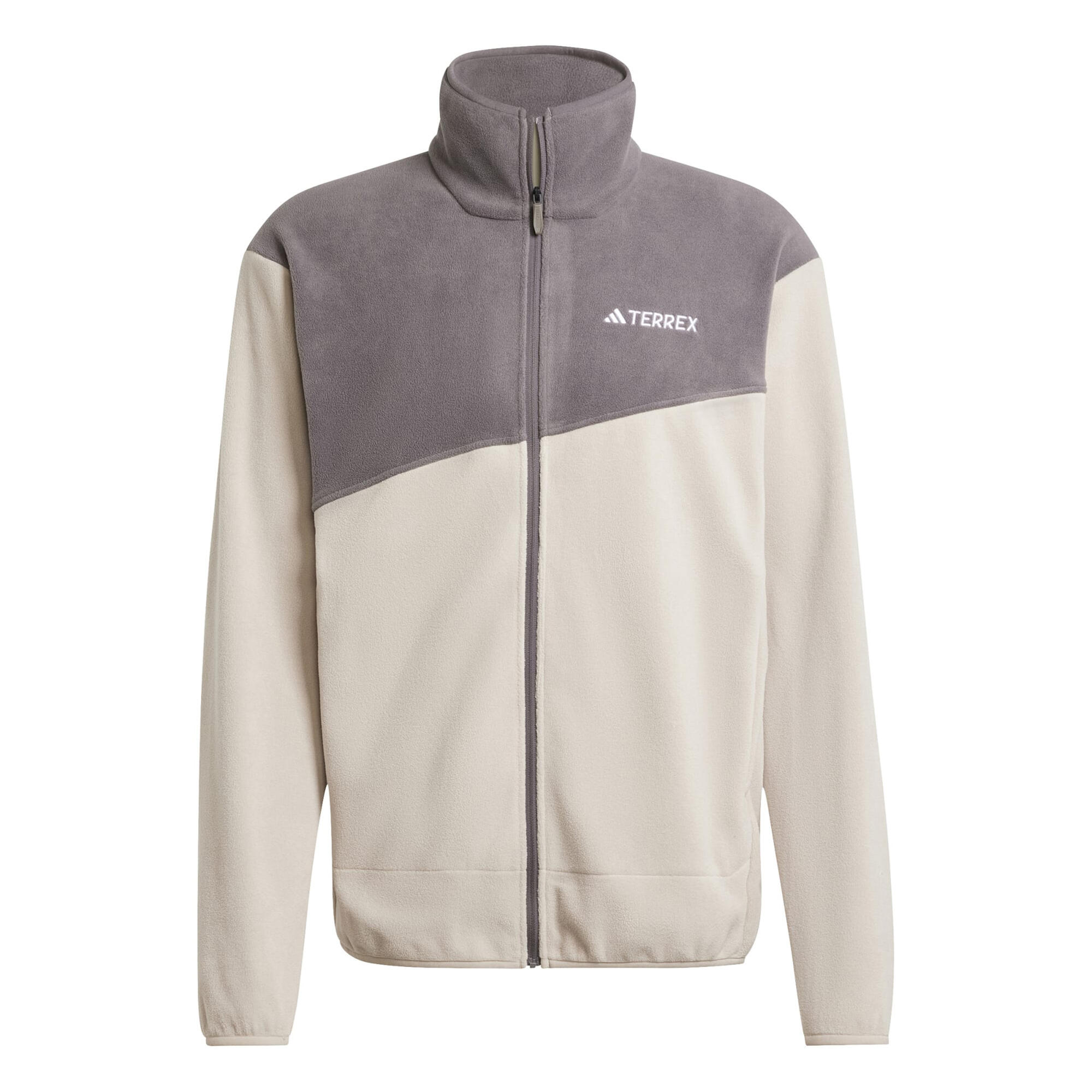 Forro polar de montaña y trekking Hombre adidas gris oscuro 5/6