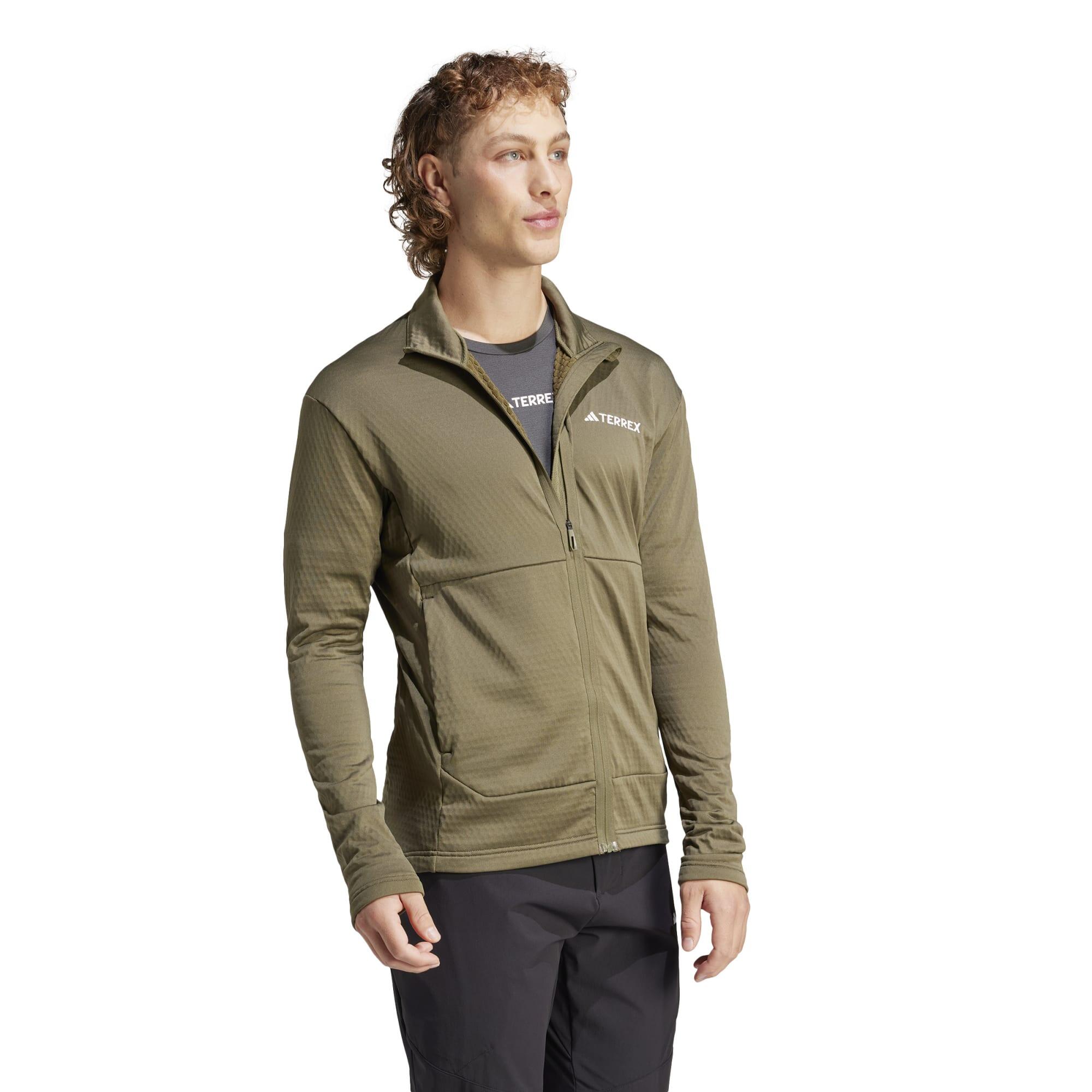 Forro polar de montaña y trekking Hombre adidas beige 3/7
