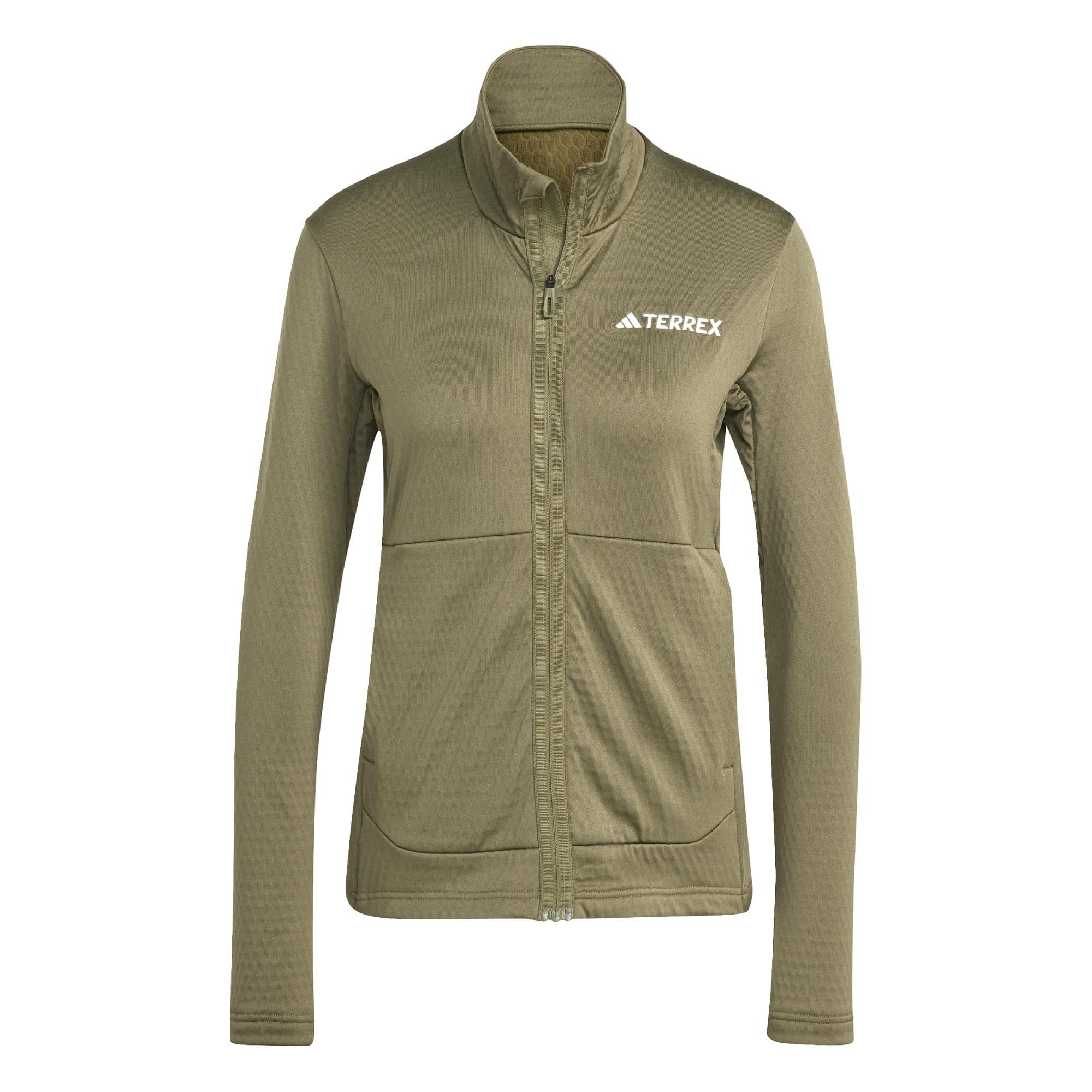 Forro polar de montaña y trekking Mujer adidas beige 6/6