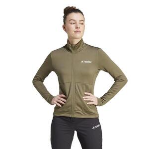 Forro polar de montaña y trekking Mujer adidas beige